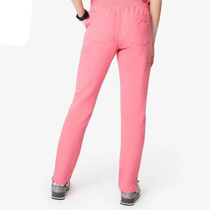 Ensembles d'uniformes de gommage Infirmière avec poches Uniformes de gommage de soins de santé Ensembles d'uniformes de figue Scrubs d'hôpital d'été - Product Image 4