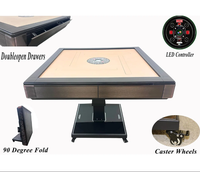USA MJ Table Table de Mahjong automatique de qualité supérieure avec carreaux numérotés américains de style pliant de 30mm
