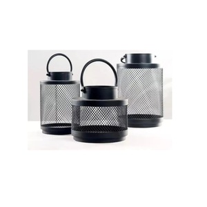 Outdoor Garden Indoor Home Decoration <b>Hurricane</b> Glass Candle <b>Lantern</b> in Metal Antique Finishing Excellent Quality Metal <b>Lantern</b> - Product Image 3