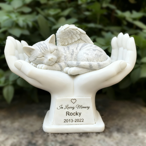 <strong>Cat</strong> Statue <strong>Memorial</strong> ,Garden Ornaments Decor Pet <strong>Cat</strong> <strong>Memorials</strong> Sculpture,Resin Book Shape <strong>Memorial</strong> Statue - Product Image 3