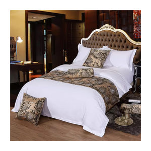 Draps de lit simples pour hôtel, draps de lit unis, taille king, draps de lit d'hôtel résistants aux plis et à la décoloration, ensemble de draps de lit pour adultes avec style et qualité - Product Image 2