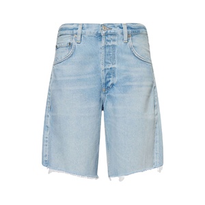 กางเกงขาสั้นผ้ายีนส์สำหรับผู้หญิงกางเกงยีนส์เอวกลางแบบลำลองมีรอยขาดมีสไตล์ออกแบบได้ตามต้องการคุณภาพสูง - Product Image 1