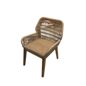 Producto Popular: Silla de Comedor Moderna Europea de Madera de Teca, Diseño Elegante y Súper Cómodo para Uso en Interiores y Exteriores, la Más Alta Calidad - Product Image 1