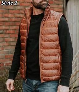 Nouvelles vestes sans manches pour hommes très vendues, vestes légères et pliables pour hommes, gilets matelassés unisexes - Product Image 6