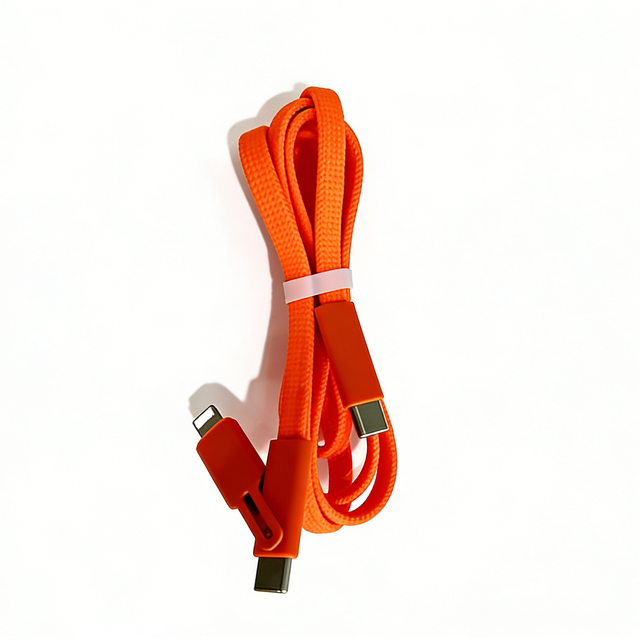 Factory Wholesale USB-C Type-C 8pin Fast Charging Braided Nylon Cable 3.28FT Charging Cable Compatible IPhone// iPad Scanner Car