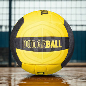 OEM personalizado al aire libre entrenamiento Dodgeball poliéster caucho patio Dodgeball personalizado OEM tela Dodgeball fabricante en Pakistán - Product Image 5