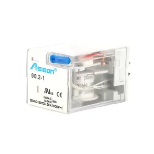 ASIAON Wenzhou Cheap Price 220 VAC 10A 8PIN General Purpose Relay 90.2 relay 20a 220v