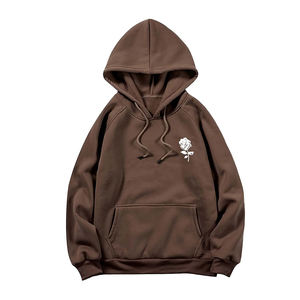 Sweat-shirt à capuche unisexe 100% coton de haute qualité Sweat-shirt à capuche d'entraînement à couture créative pour hommes avec impression de broderie Hiver 2025 - Product Image 4