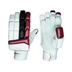 Guantes de Cricket sintéticos y de cuero para diestros y zurdos de calidad superior con protección contra golpes incorporada - Product Image 3