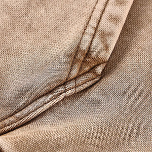 Sweat à capuche pour hommes en coton mélangé lavé à l'acide, coupe régulière, Streetwear personnalisé, poids lourd, sweats à capuche lavés à l'acide, vente en gros au prix de luxe - Product Image 5