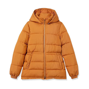 Vente en gros de vestes rembourrées personnalisées en nylon 100% pour femmes, service OEM respirant de haute qualité, taille plus, saison d'hiver personnalisée - Product Image 5