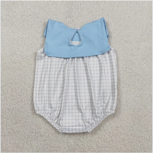 SR3751 Pelele Azul a Cuadros para Bebé Niño - Product Image 2