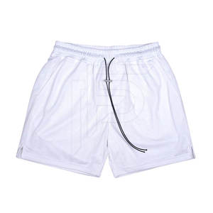 2022 dernière version Logo personnalisé adulte Design décontracté maille Shorts et chemises motif solide en couleur unie teint - Product Image 1