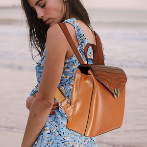 Women Custom Waterproof Mini Cute Vegan PU Leather Casual Rucksack <strong>Lady</strong> <strong>Backpack</strong> - Product Image 2