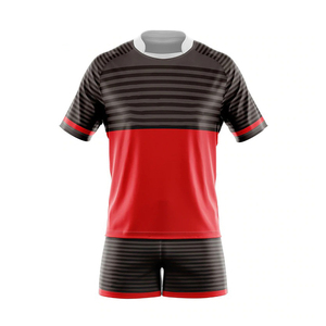 Uniforme de rugby pour hommes, élégant et sublimé à prix d'usine, ensemble maillot et short de rugby du fabricant pakistanais 2025 - Product Image 3