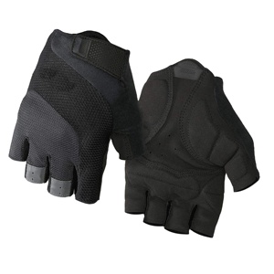 Gants d'équitation d'hiver en cuir demi-doigt et polyester antidérapants et respirants pour la conduite à vélo. - Product Image 3
