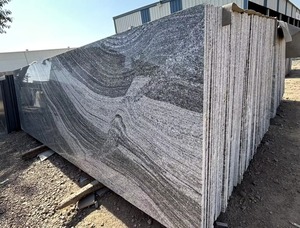 Losas de granito verde de primera calidad Kuppam, azulejos naturales pulidos para encimeras de cocina, bloques de decoración de pisos modernos - Product Image 3