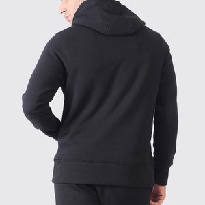 Vente en gros d'usine, survêtement personnalisé avec impression en relief, sweat-shirt à capuche et pantalon de survêtement long, vêtements de sport, survêtement à impression en relief pour hommes - Product Image 3