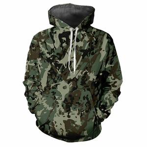 Nueva llegada sudaderas con capucha de camuflaje para hombre de calidad superior diseños personalizables transpirables tallas 250 500 GSM poliéster/algodón para caza - Product Image 3