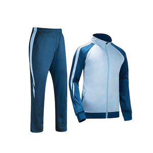 ขายส่งชุดวอร์มติดตั้ง 2 ชิ้นชุดกีฬาชุดวิ่งจ๊อกกิ้งธรรมดาผู้ชายชุดกีฬาวอร์ม unisex sweatsuits - Product Image 4