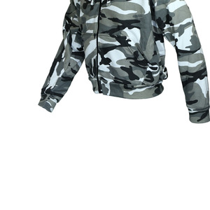 Sudadera con Capucha de Forro Polar Resistente al Viento Estilo Caza al Aire Libre con Bolsillo Tipo Canguro, Ropa de Trabajo Unisex, 100% Algodón, 2 Piezas, Temporada de Invierno - Product Image 4