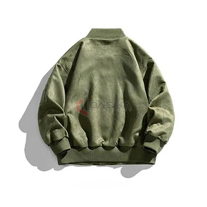 Chaqueta Softshell de Lona Bordada Estilo Urbano para Hombre 2026 al por Mayor de Alta Calidad con Cuello Alto para Invierno - Product Image 2