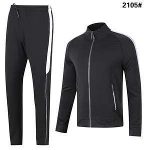 Concevez votre propre survêtement de jogging pour homme, survêtement de sport de haute qualité en polyester et élasthanne avec fermeture éclair, vêtements d'entraînement pour hommes et femmes - Product Image 5