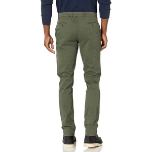 Pantalones Chinos Casuales Color Verde Oliva para Hombre, Personalizados, para Códigos de Vestimenta de Negocios y Venta al por Mayor, de Lona Ecológica - Product Image 2