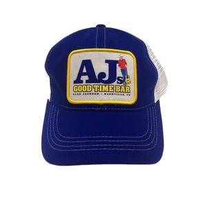 Gorra Trucker con Parche Cuadrado Personalizado, Gorra de Malla de 6 Paneles, Malla Trasera Blanca de Alta Calidad, Estilo Hip Hop Snapback - Product Image 1