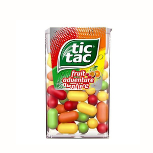 Proveedor Directo de Dulces Tabletas de Fruta Tiic Tac Sabor Naranja en Bolsa a Precio de Mayoreo - Product Image 1