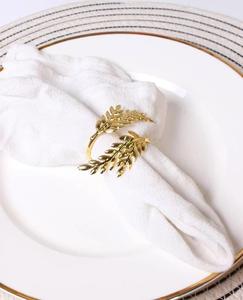 Elegante servilletero de oro real, soporte para anillos, accesorios de cocina, ideas para restaurantes, regalo para un ser querido - Product Image 3