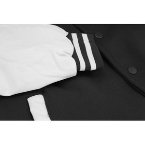 เสื้อแจ็กเก็ตแฟชั่นปกตั้งดีไซน์ของคุณเองสำหรับผู้ชายและผู้หญิงปรับแต่งได้ตามต้องการ - Product Image 3