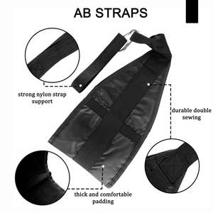 Meilleures ventes Sangles abdominales d'haltérophilie de conception personnalisée suspendues pour sangles de fitness à barre de traction - Product Image 5
