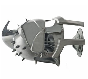 The Elder Scrolls held ARMOR, สำหรับ Battle ARMOR-18G เหล็กและ chainmail-หมวกกันน็อคต่อสู้ยุคกลาง-Nordic โดย EDGE Knife - Product Image 5