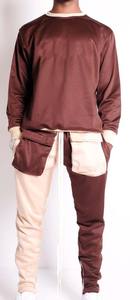 Chándal de lana para hombre, venta al por mayor, conjunto de Jogger con bolsillo de carga, sudadera con cremallera de invierno y chándal, ropa deportiva, venta al por mayor, chándales - Product Image 3