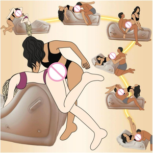 Canapé gonflable pour couples, <span class=keywords><strong>chaise</strong></span> érotique, siège intime portable, aide à la position sexuelle, jouet pour adultes, coussin sexuel - Product Image 2