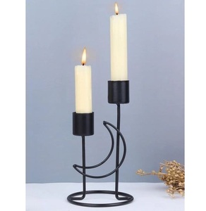 Modern Geometric <b>Gold</b> Metal Handmade Durable Candle Holder Minimalist Square <b>Frame</b> Tealight Stand Decorative Home Accent Living - Product Image 4