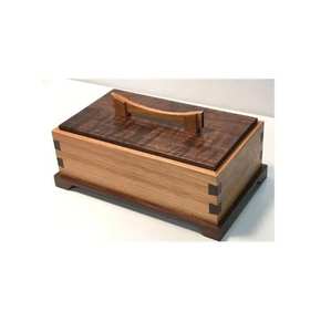 Caja de Joyería de Madera Maciza Ecológica y Pulida con Tamaño y Color Personalizables, Diseño Moderno para Regalos de Boda y Festivos - Product Image 4