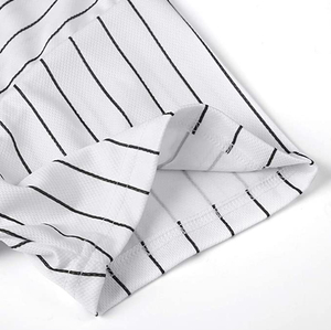 Camiseta de béisbol personalizada en blanco al por mayor precio barato camisetas de béisbol impresión por sublimación camiseta de béisbol personalizada para unisex - Product Image 5