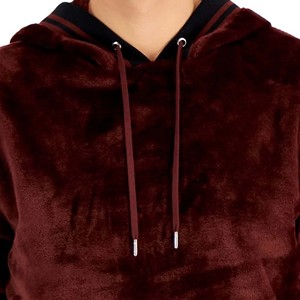 Sweats à capuche en velours pour hommes anti-rides, qualité supérieure, vêtements décontractés, dernières tendances, sweats à capuche en velours pour hommes à la vente, avec logo/couleur personnalisés - Product Image 3