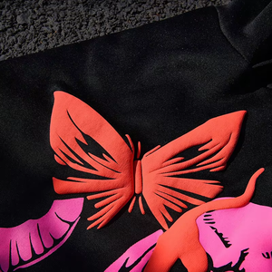 Sweat à capuche en polaire de haute qualité avec logo personnalisé pulls à capuche en coton tenue décontractée logo imprimé pour les sweats à capuche de printemps et d'hiver - Product Image 5