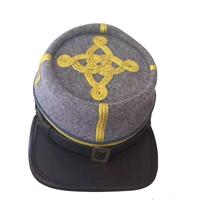 Gorra de Lana OEM con Visera de Cuero, Gorras de Lana de Alta Calidad Hechas a Mano, Gorras Civiles Personalizadas para Hombre y Suministro de Sombreros