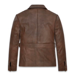 Precio barato Nuevo estilo Chaquetas de cuero con logotipo personalizado Nuevo diseño Chaquetas de cuero genuino Chaqueta de invierno de cuero de alta calidad - Product Image 2