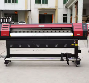 New arriver Kongkim 1.6m 1.8m 2.5m 3.2m Large Format Eco Solvent Printer and Plotter One <b>Printing</b> <b>Machine</b> - Product Image 2