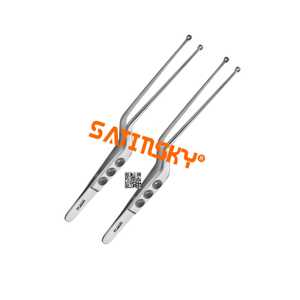 Pinzas para tumores Satinsky SAMII 23 CM, instrumentos de microcirugía de acero inoxidable, manuales, con certificación CE, alta calidad, color plateado - Product Image 3