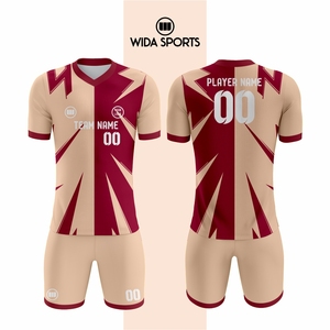 Unisex <b>Soccer</b> Uniform Quick Dry Breathable Anti-Bacterial Eco-Friendly Soft Fabric Customizable Jersey Set Wholesale Price - Product Image 4