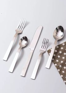 Juego de cubiertos de lujo para restaurante real, juego de cubiertos de acero inoxidable con mango hueco, juego de cucharas, cubiertos de oro para boda Vintage - Product Image 2