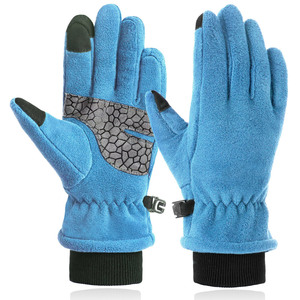 OEM Service Accepté Plein Doigt Main Pas Cher Gants D'hiver Plein Doigt Chauffe-Mains Mitaine Écran Tactile Racing fibre de carbone - Product Image 1