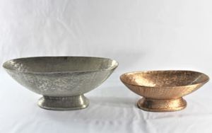 ผลไม้สีทองตกแต่งแบบแท่นชามพิเศษตกแต่งบ้านของขวัญที่ดีที่สุดชิ้นกลางห้องนั่งเล่นฐานรูปเรือ - Product Image 5