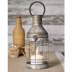 4 oz. 7 oz. 10 oz. Portavelas de vidrio esmerilado blanco Cubierta de metal redonda para velas de vidrio - Product Image 4